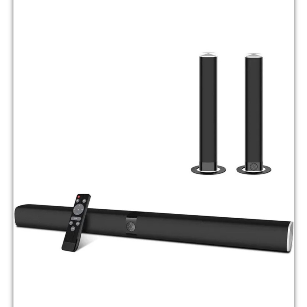 NEW Assistrust Floorstanding Speakers Sound Bars Wireless 32 inch Bluetooth 50W